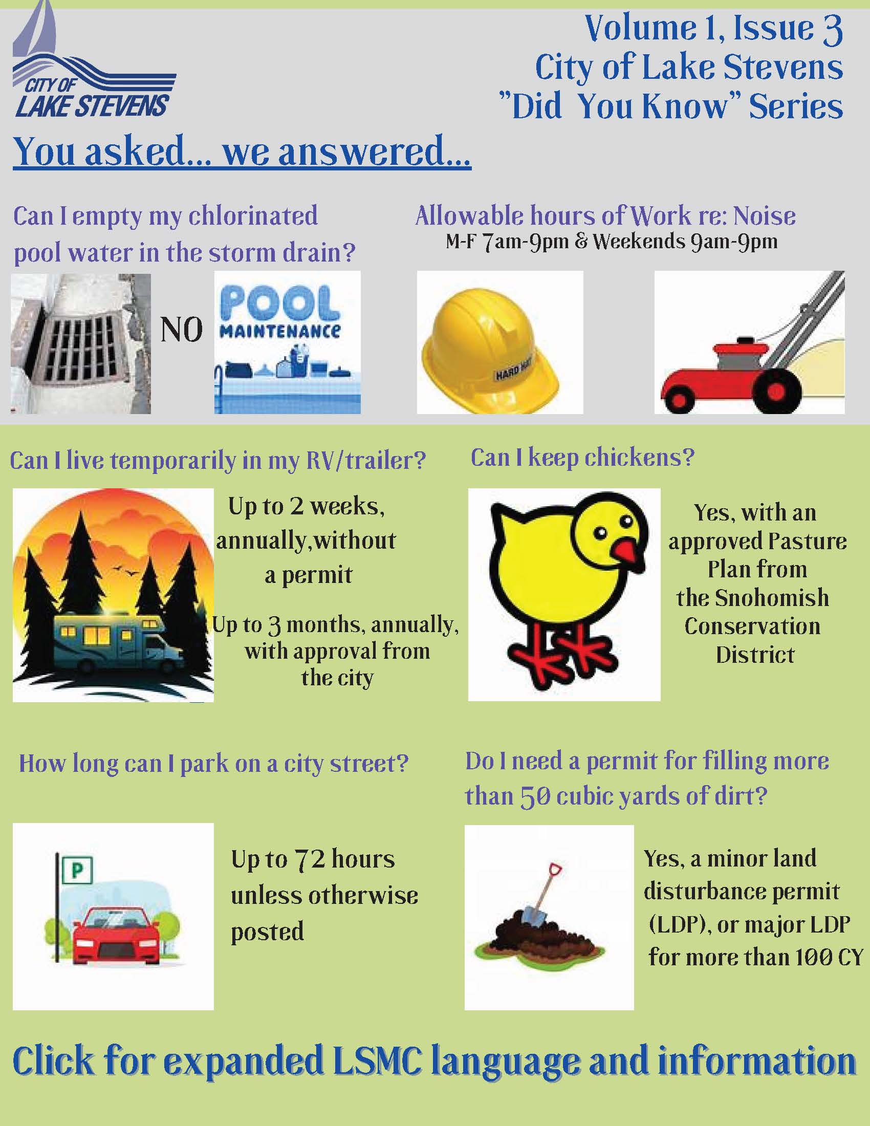 COLS Did You Know series Vol 1 Issue 3