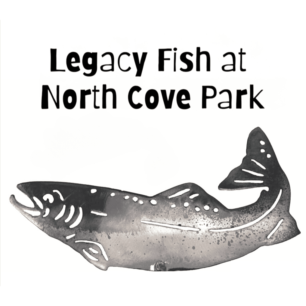 legacy fish at North Cove Park