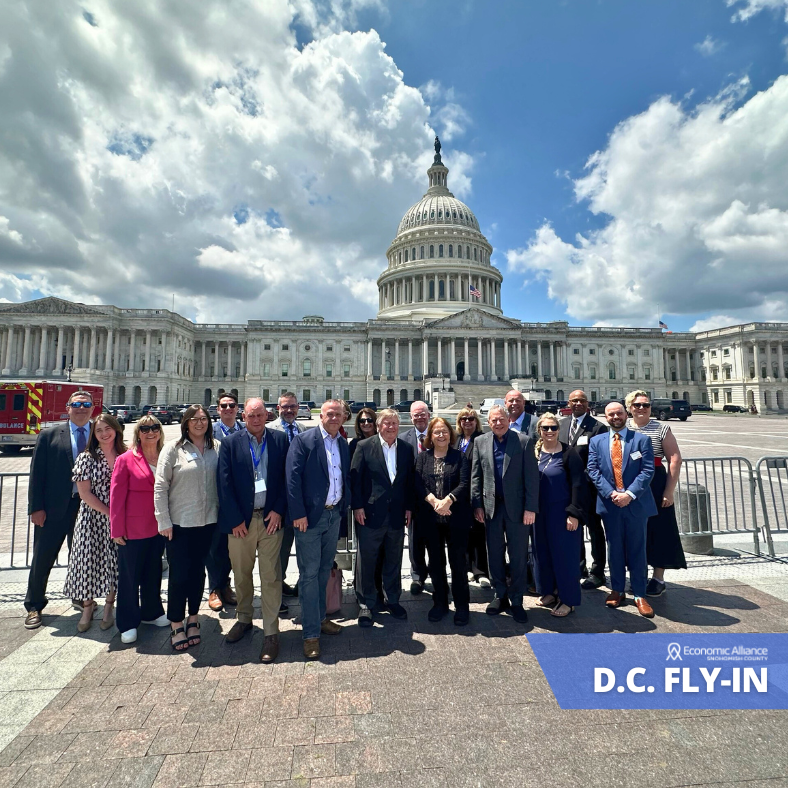 Lake Stevens delegates and elected officals at Economic Allliance Snohomish County D.C. Fly In 2025