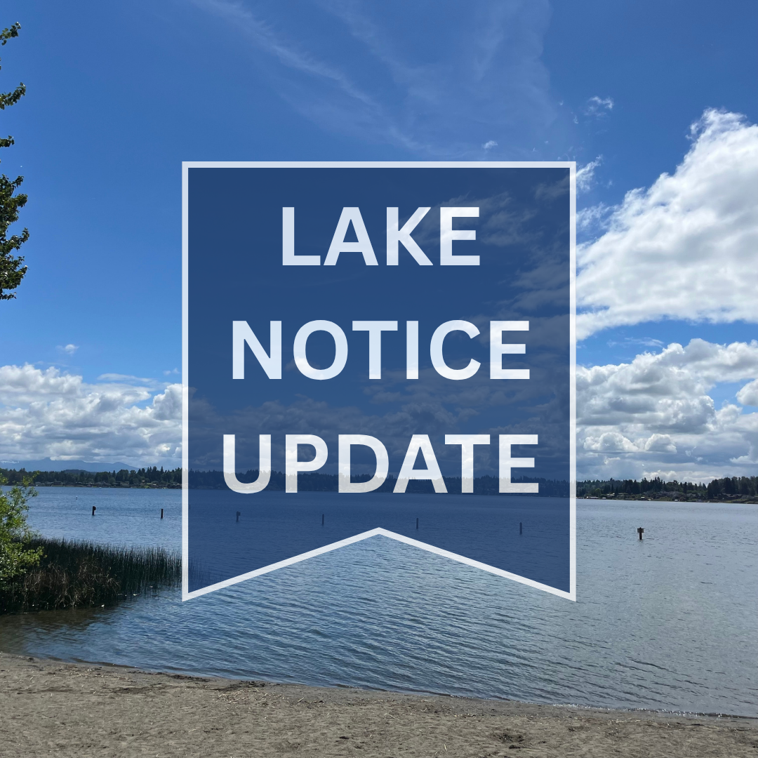 Lake Notice Update graphic