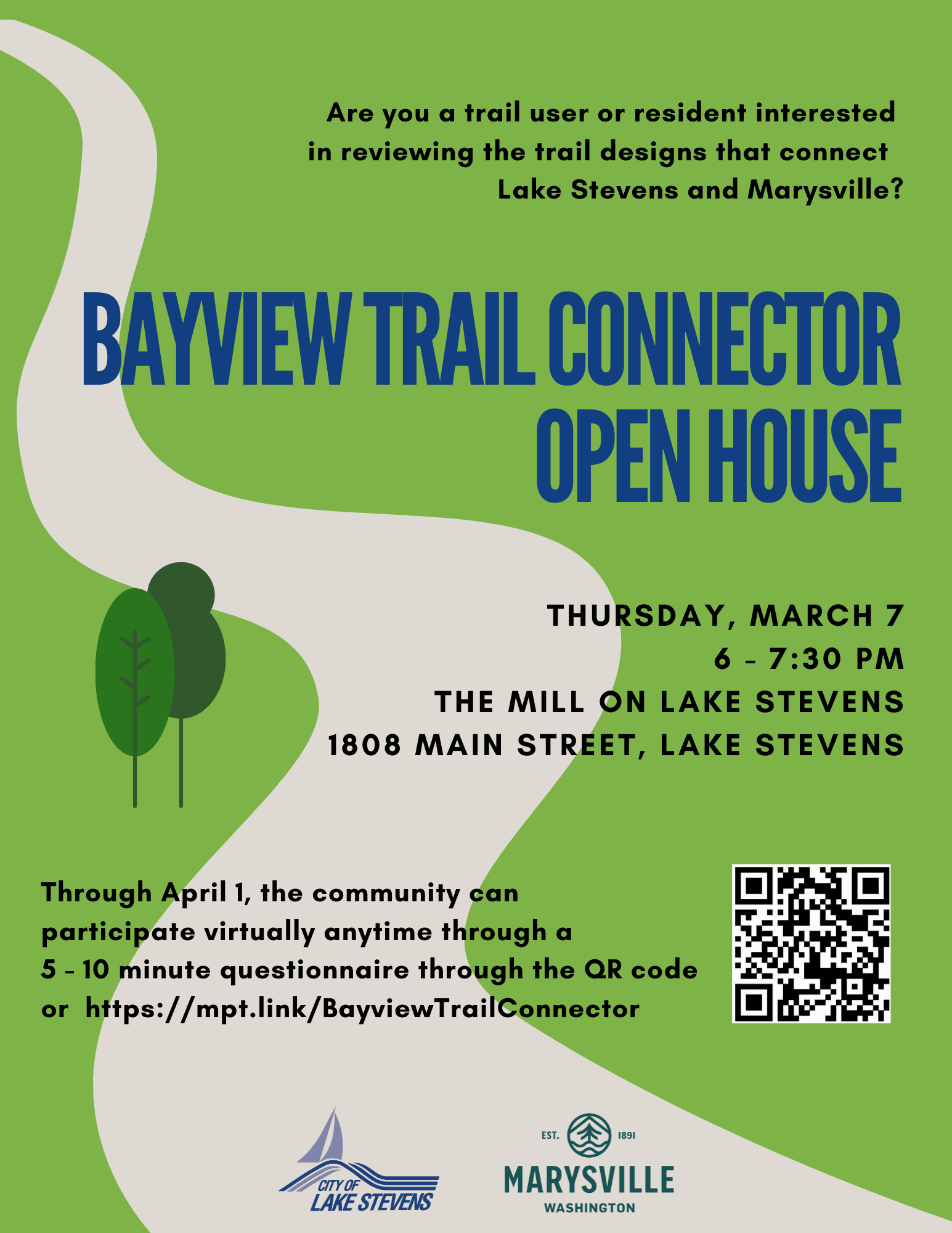Bayview Connector open house flyer