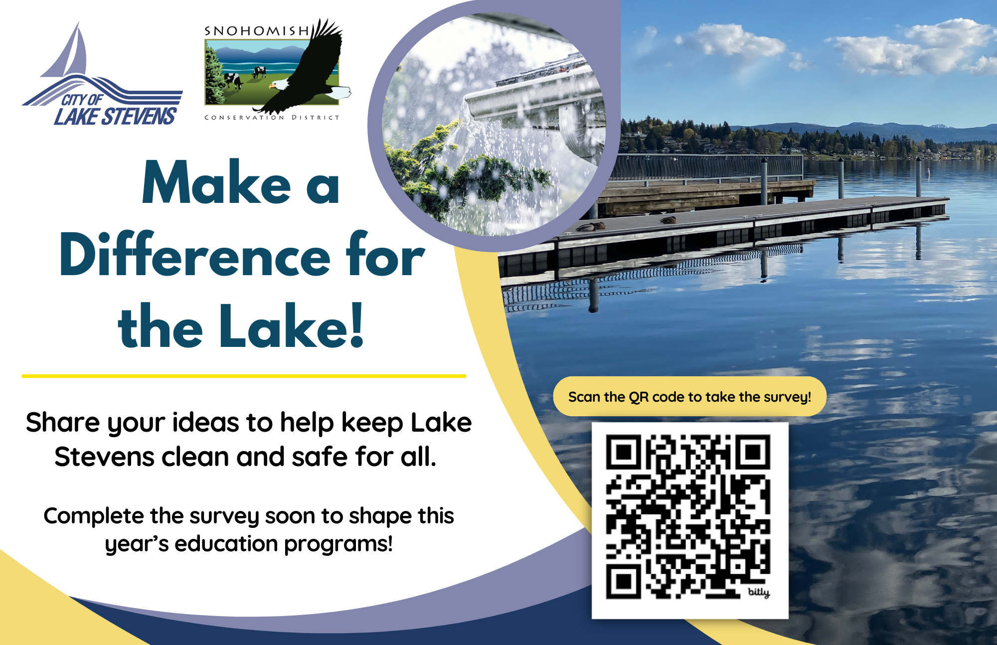 Lake Stevens 2025 Survey Flyer