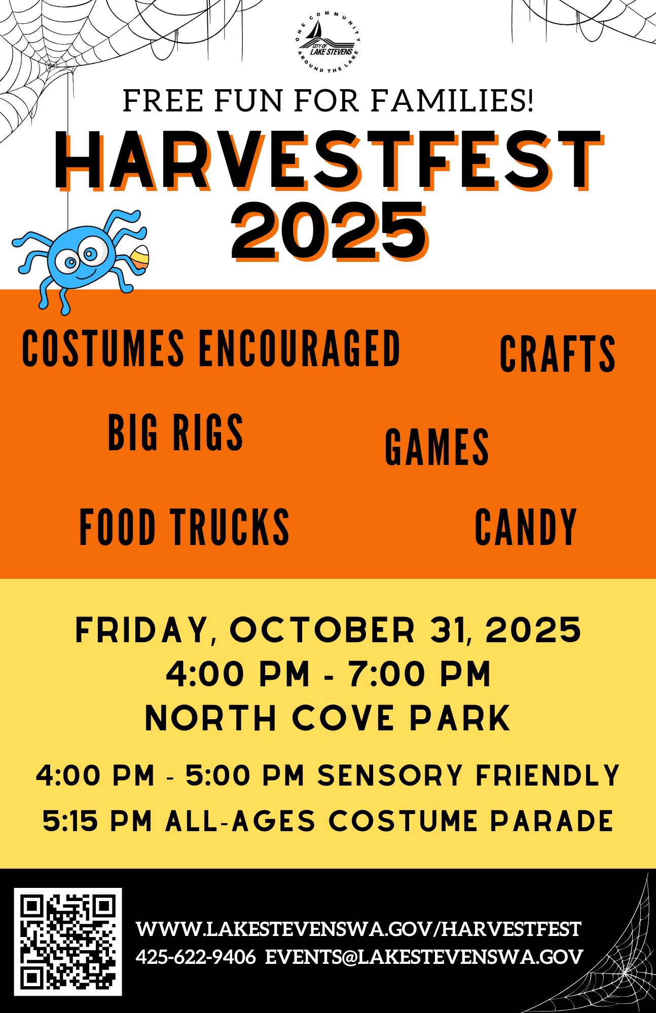Harvestfest 2025 flyer 11 x 17